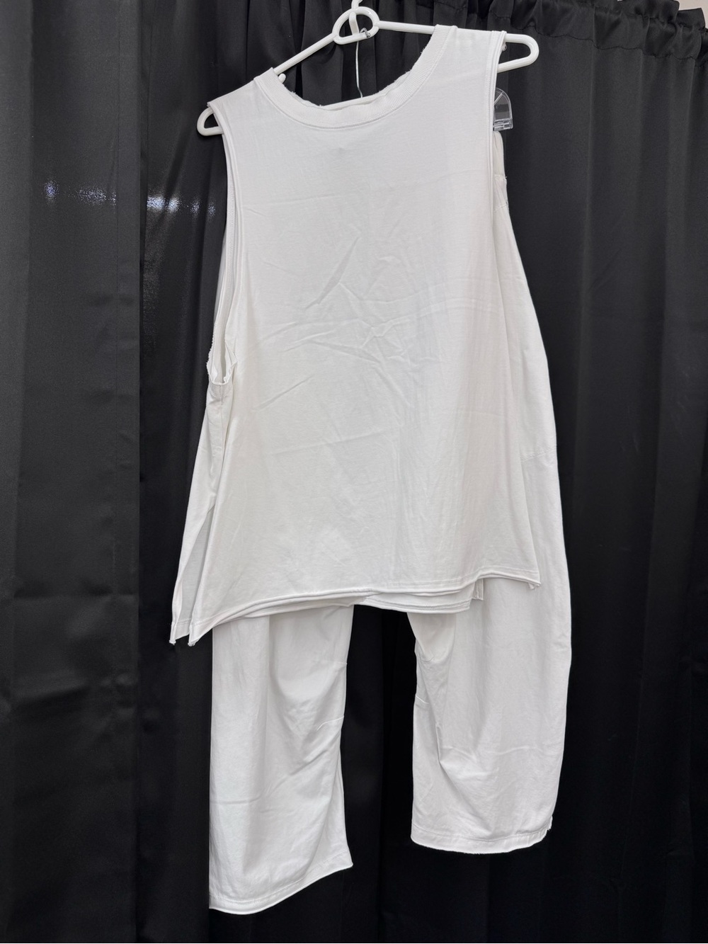 FP Movement by Free People White Sleeveless Jumpsuit Romper - Picture 2 of 8